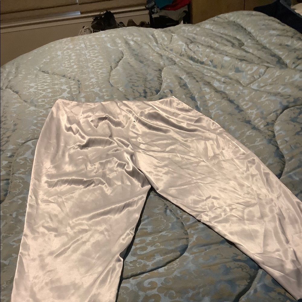 Lord and Taylor silver dress pant